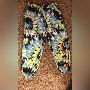 Tie dye sweatpants